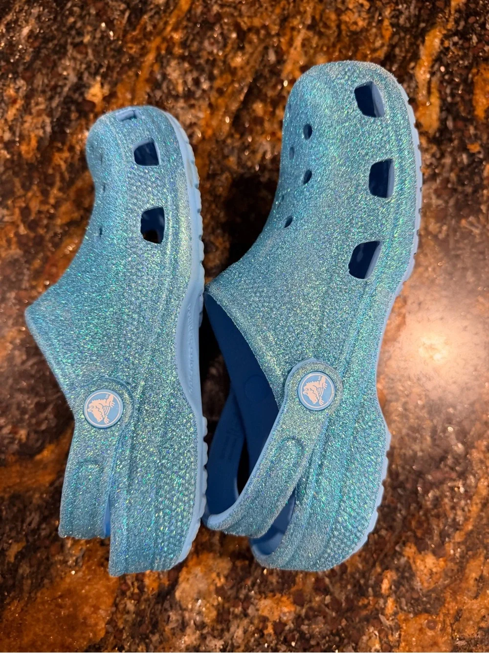 CROCS sparkling teal